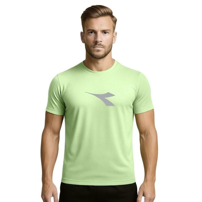 Camiseta Diadora Big Logo Masculina - Foto 1