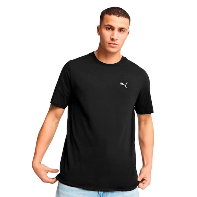 Camiseta Puma Essentials Smaal Logo Masculina - Foto 1