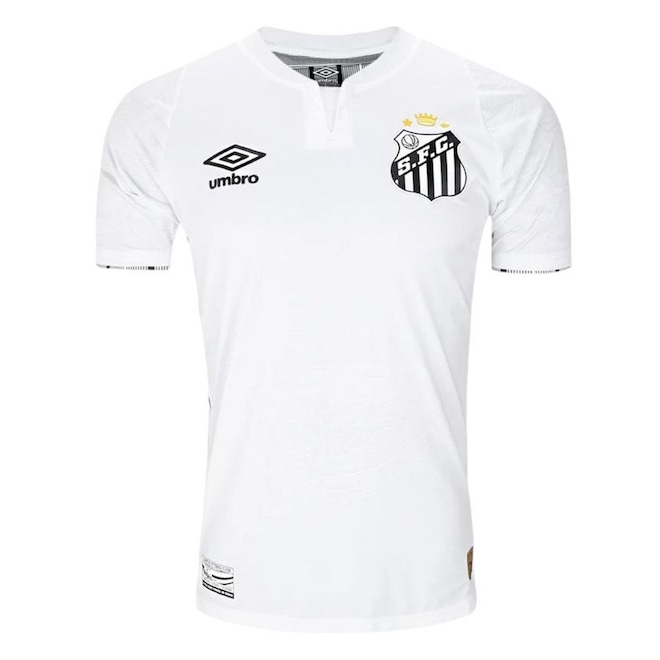 Camisa Santos Jogador I 24/25 Umbro Masculina - Foto 1