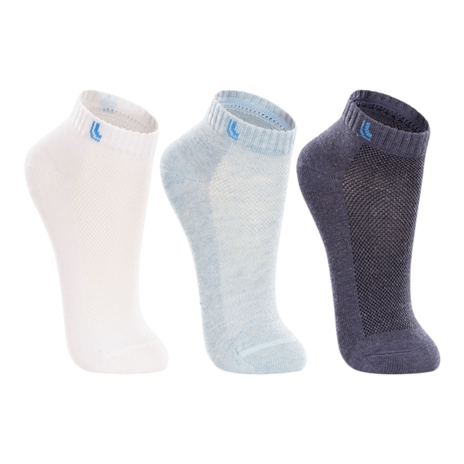 Meia Lupo Infantil 2725 Kit 3 Pares - Foto 1