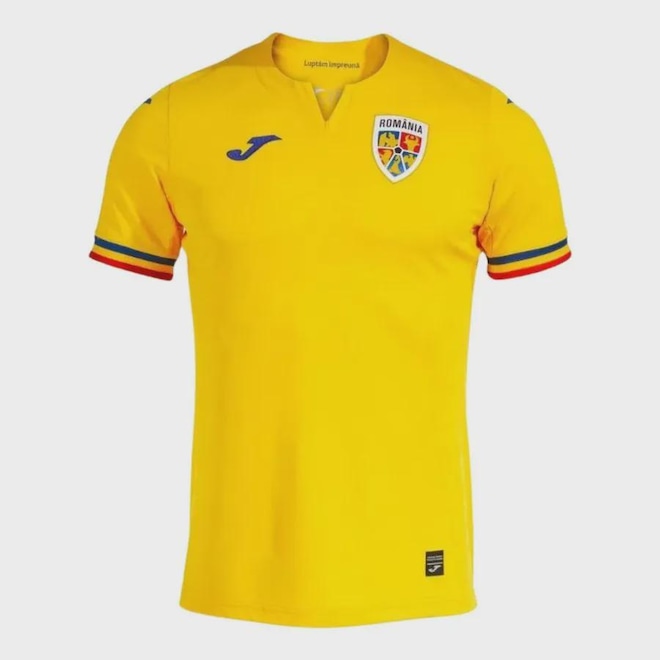 Camisa Romênia I 2023/24 Joma Infantil - Foto 1