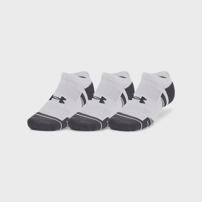 Kit Meia Under Armour Invisível Performance Tech - 3 Pares - Unissex - Foto 1