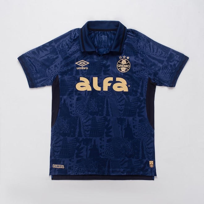 Camisa do Grêmio III 25/26 Jogador Umbro Masculina - Foto 1