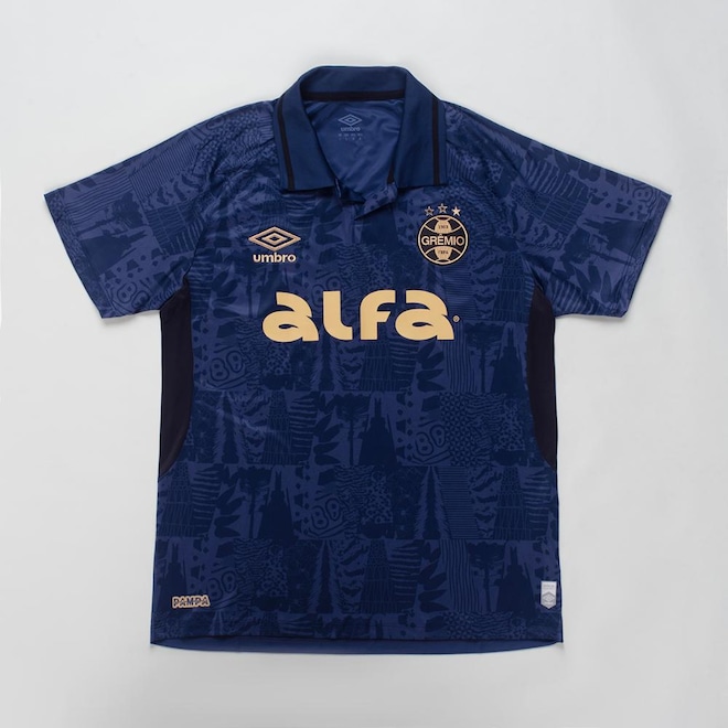 Camisa do Grêmio III 2025 Masculina Umbro Torcedor - Foto 1