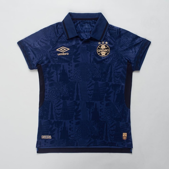 Camisa do Grêmio III 2025 Umbro Jogadora Feminina - Foto 1