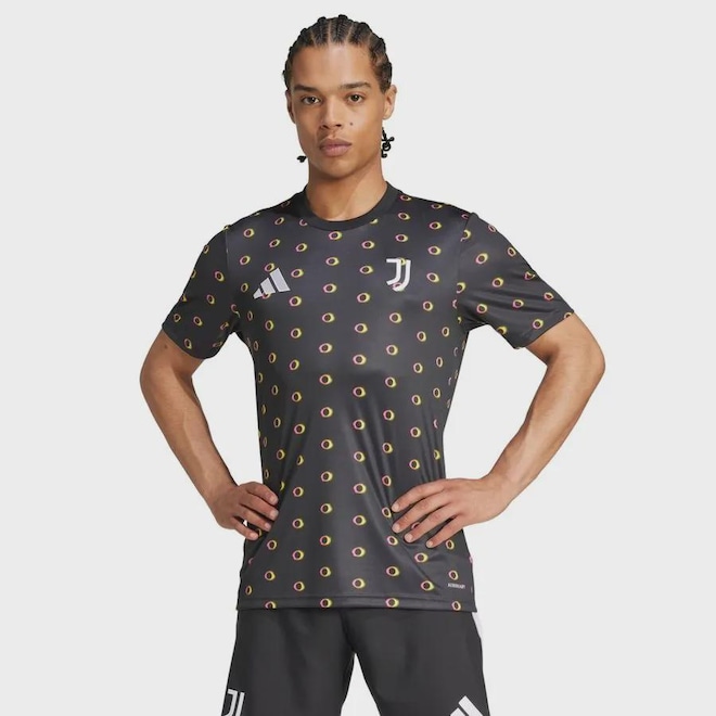Camisa Juventus Pré Jogo Adidas Masculina - Foto 1
