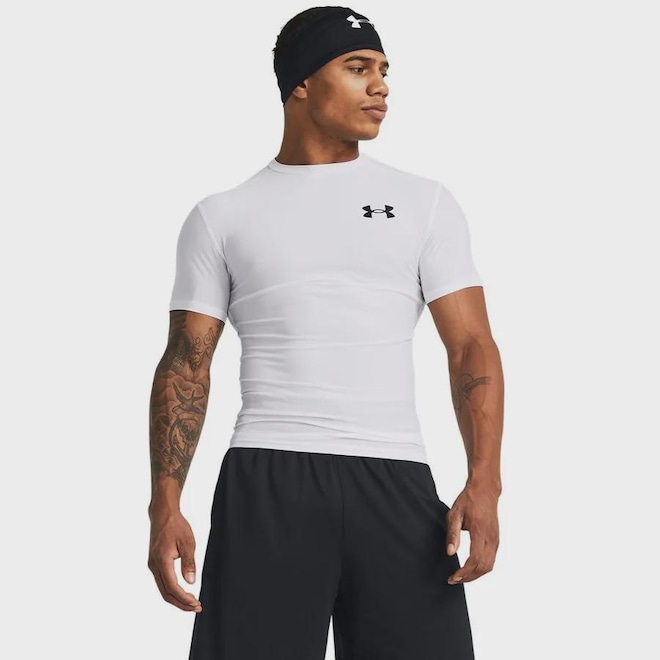 Camiseta de Treino Under Armour Heatgear Masculina - Under Armour - Masculino - Foto 1