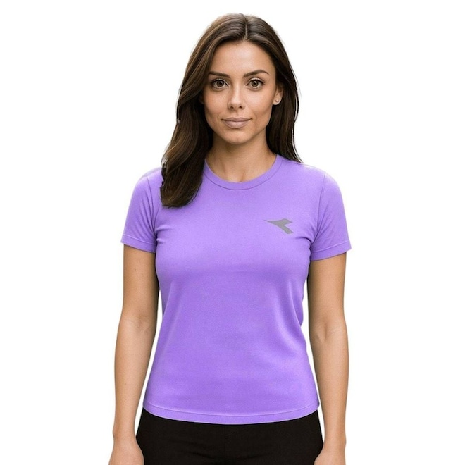 Camiseta Diadora Small Logo Feminina - Foto 1