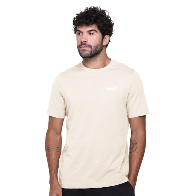 Camiseta Puma Ess Small NO. 1 Logo Masculina - Foto 1