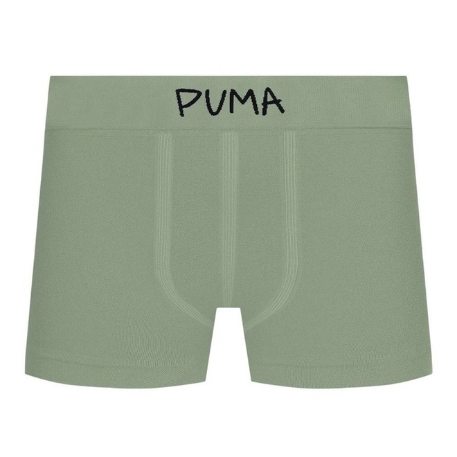 Cueca Boxer Puma Sem Costura Infantil - Foto 1