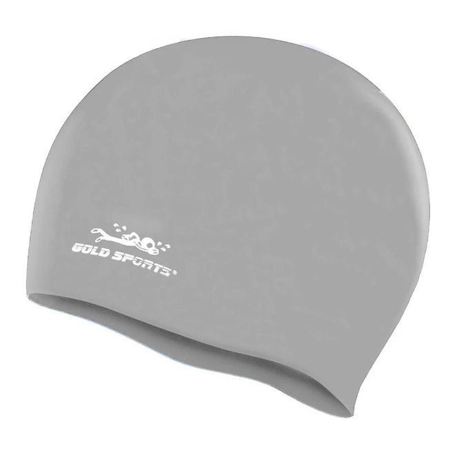 Touca de Natação Gold Sports Pro De Silicone Adulo - Foto 1