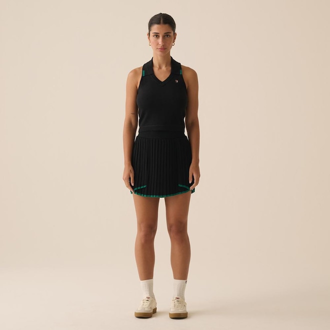 Saia Fila Regular Tricot Sport Club Feminina - Foto 1