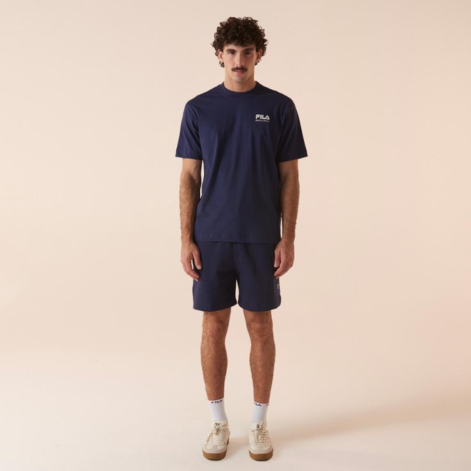 Bermuda Fila Comfort Cargo Letter Masculina - Foto 1
