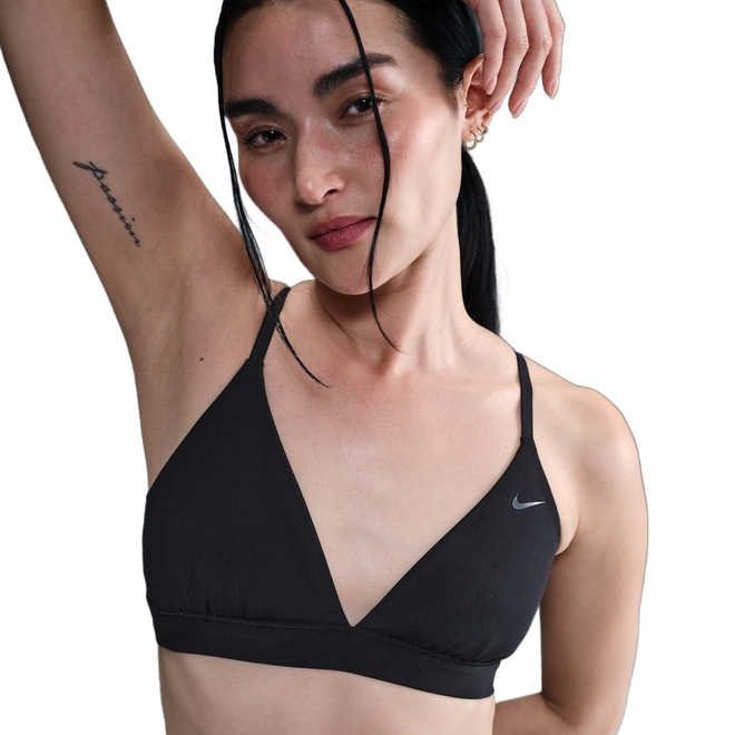 Top Nike Dri-FIT Triangle Feminino - Foto 1