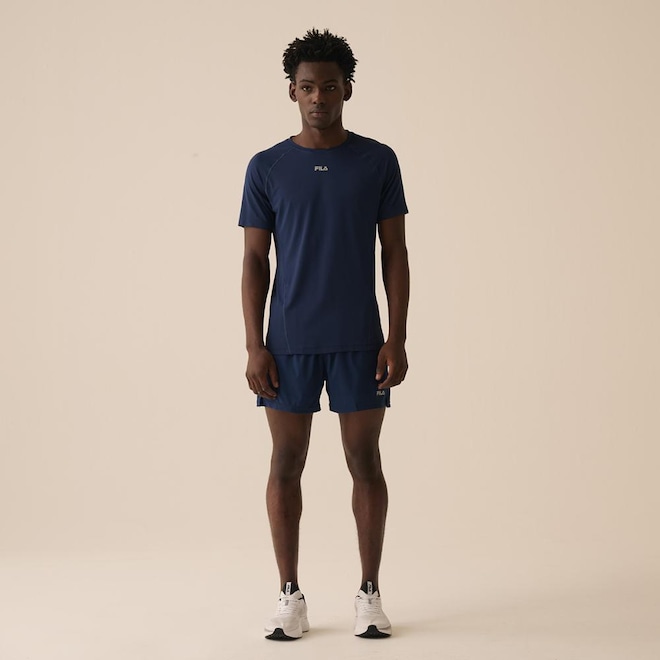 Shorts Fila Diamond Core Run - 4" Masculino - Foto 1