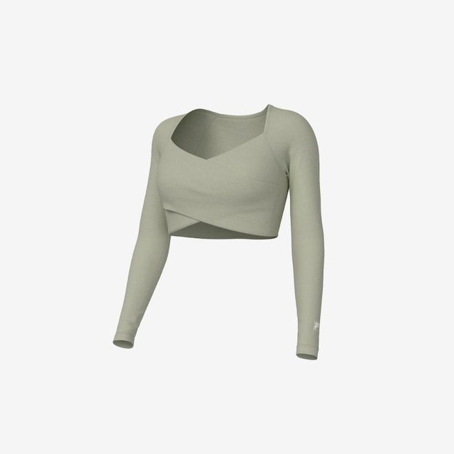 Blusa Manga Longa Fila Touch Gym Feminina - Foto 1