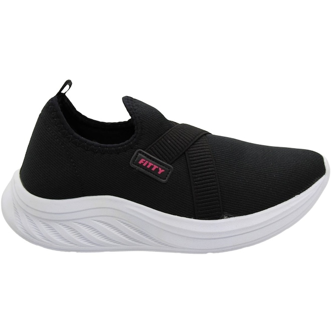 Tênis Slip On La Fitty Tiras Cruzadas Feminino - Foto 1