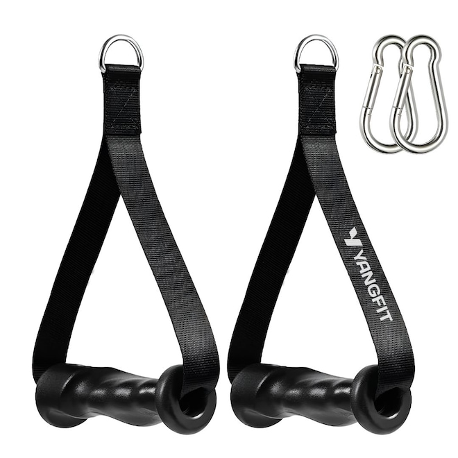 Manopla Puxador Crossover Yangfit Com Pegada Anatômica – Par - Foto 1