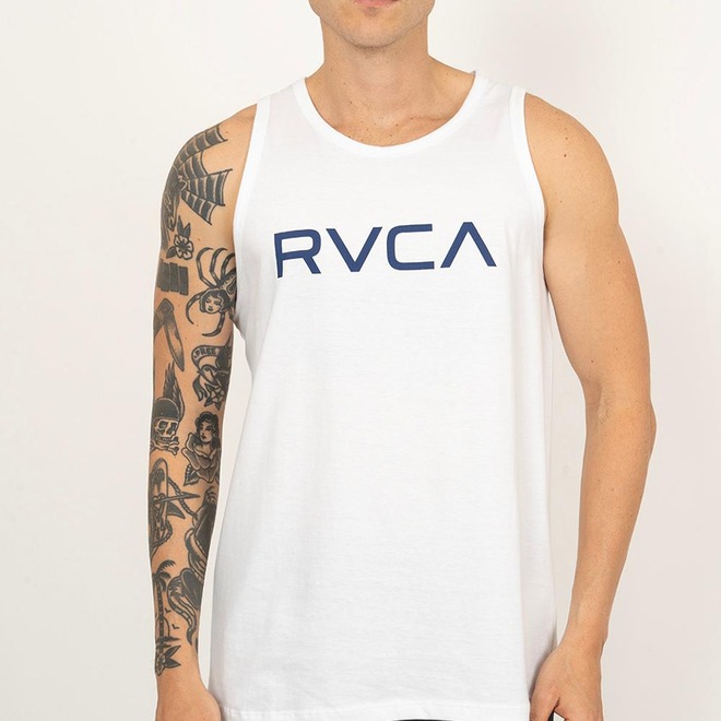 Camiseta Regata RVCA Big RVCA SM26 Masculina - Foto 1
