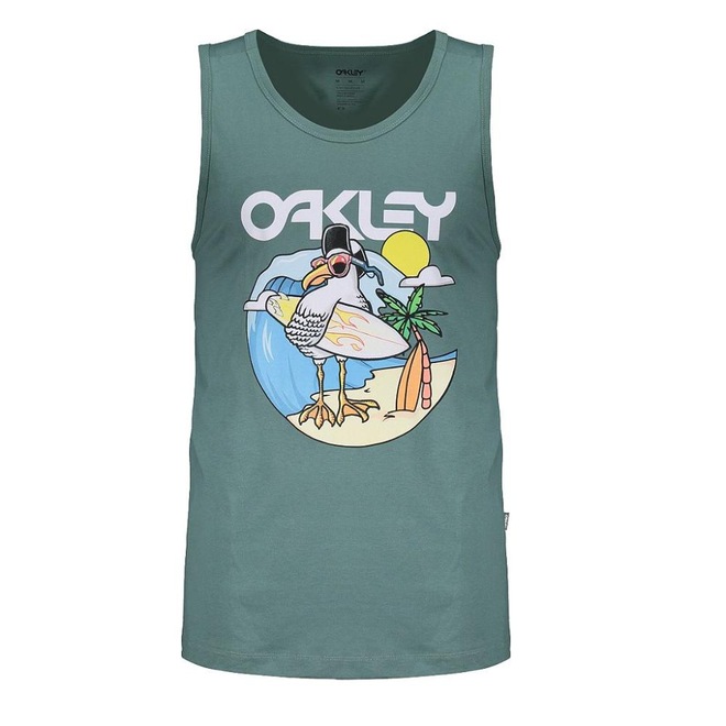 Camiseta Regata Oakley Mad Seagull SM26 Masculina - Foto 1