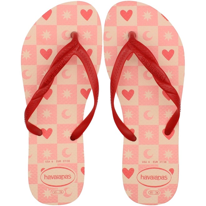 Chinelo De Dedo Havaianas Fantasia Style II Feminino - Foto 1