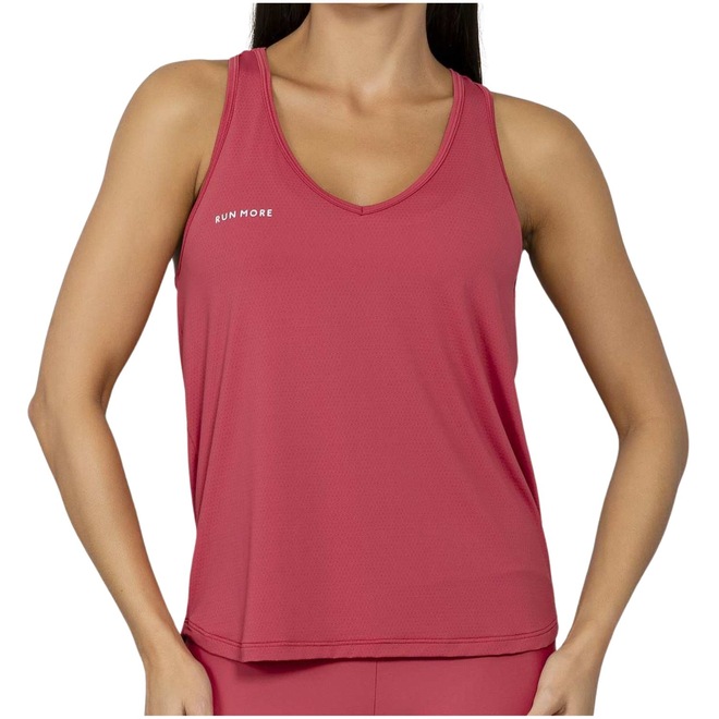 Regata Decote V Run More Feminina - Foto 1