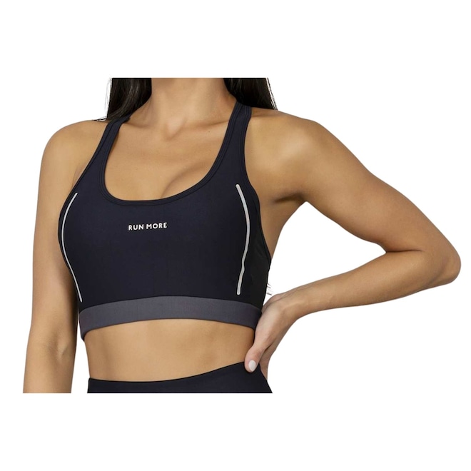 Top Run More Alta Sustentação Feminina - Foto 1