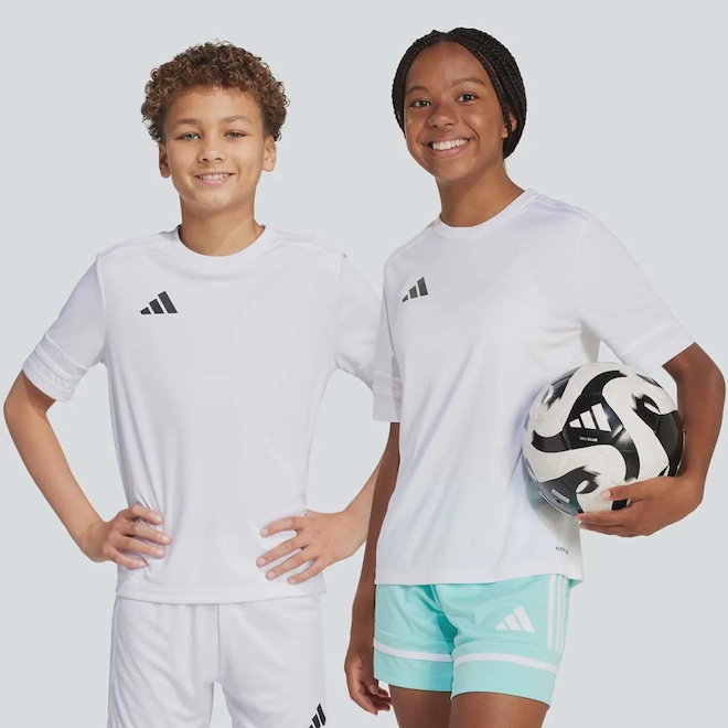 Camiseta adidas Squadra 25 Infantil - Foto 1