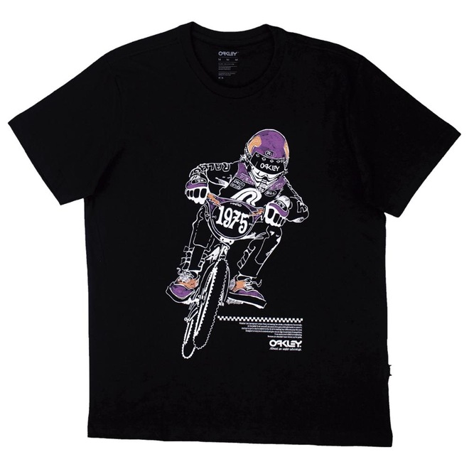 Camiseta Oakley BMX SS Tee Masculina - Foto 1