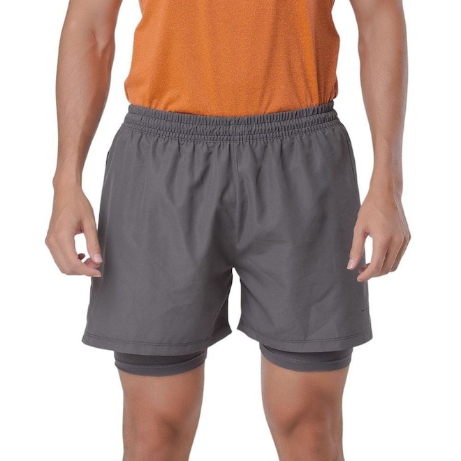 Short Duplo Elite Di Lorenzo Masculino - Foto 1