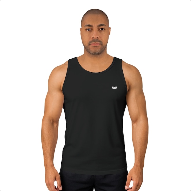 Camiseta Regata Color Sports Dry Basic Treino Masculina - Foto 1