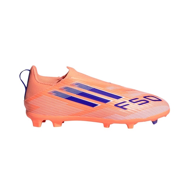 Chuteira de Campo Infantil adidas F50 League Laceless - Foto 1