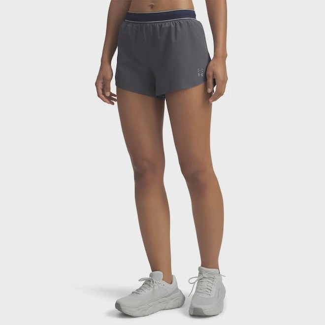 Shorts Under Armour Halo Run Feminino - Foto 1