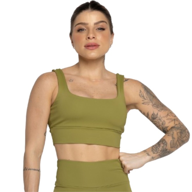 Top Smart Alça Grossa Vekyo - Moda Fitness - Feminino - Foto 1