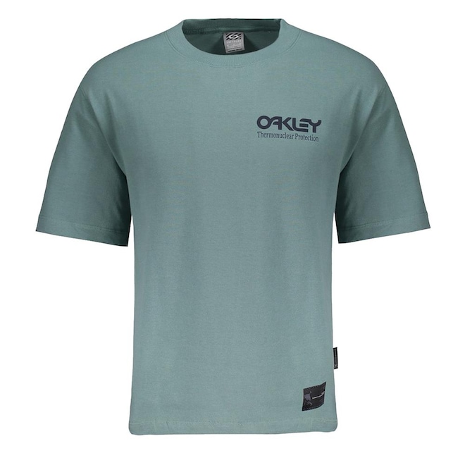 Camiseta Oakley Thermonuclear Logo SM26 Masculina - Foto 1