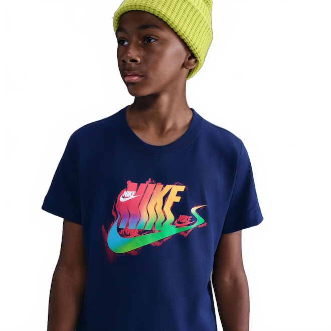 Camiseta Nike Create FW Connect Infantil - Foto 1