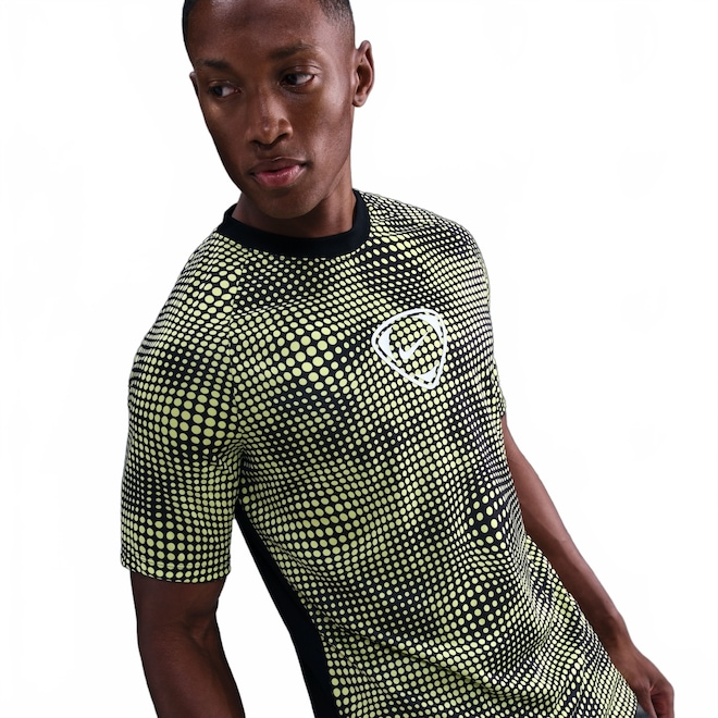 Camiseta Dri-FIT Nike Academy+ AOP Masculina - Foto 1