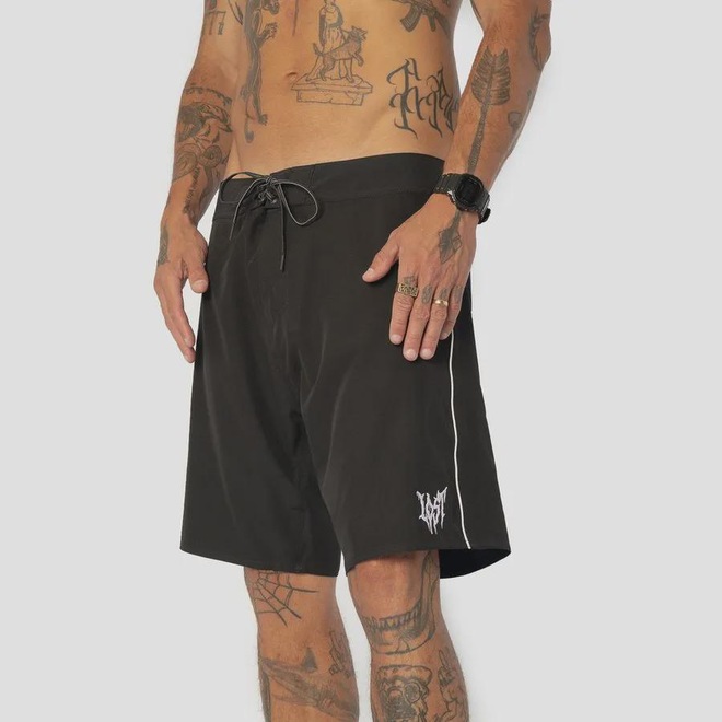 Bermuda Água Lost Enterprises 48cm - Masculina - Foto 1