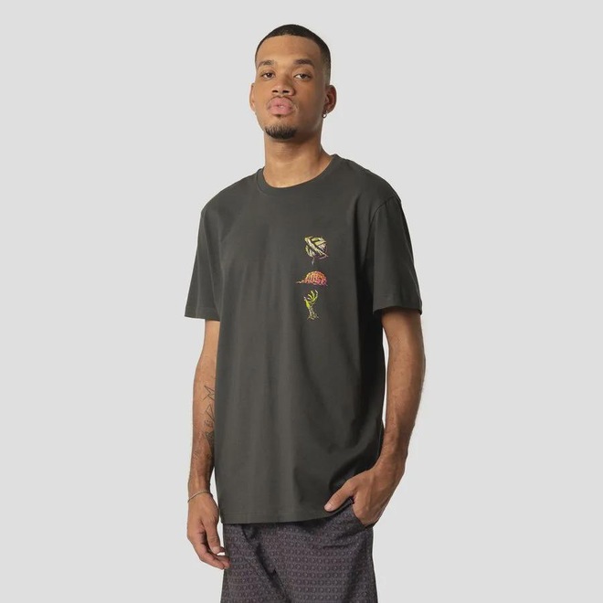 Camiseta Zombie Logos - Lost - Masculino - Foto 1