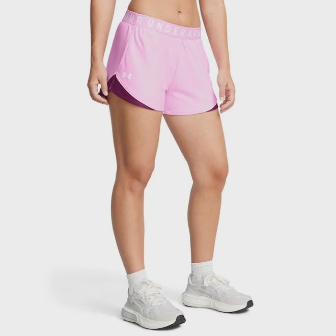 Shorts de Treino Play UP 3.0 - Under Armour - Feminino - Foto 1