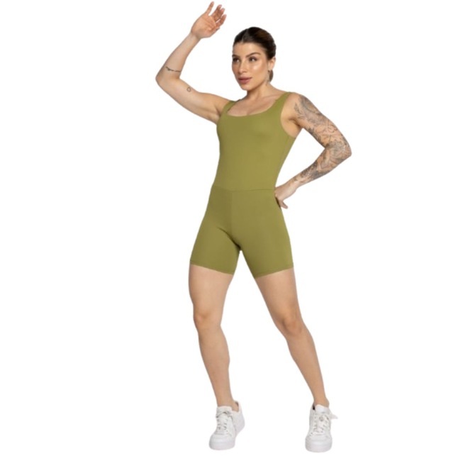 Macaquinho Smart Vekyo - Moda Fitness - Feminino - Foto 1