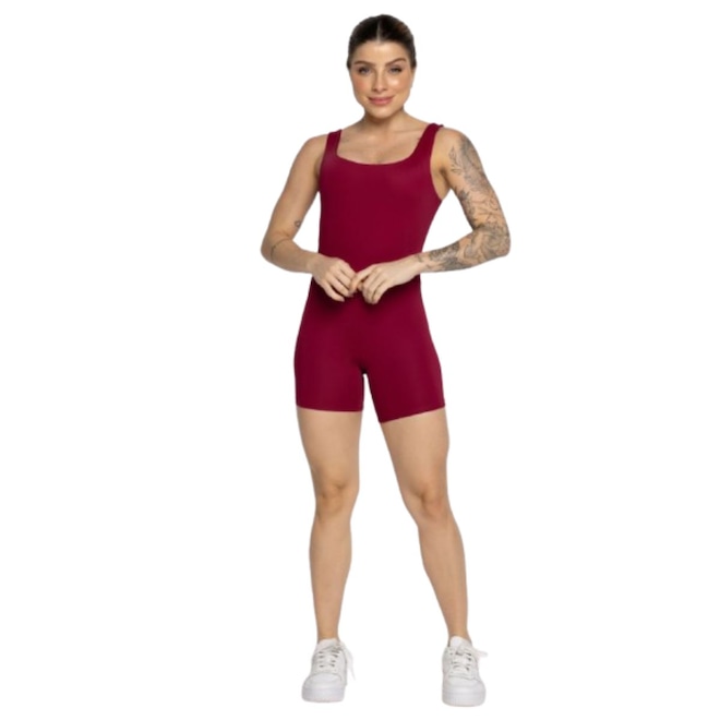 Macaquinho Smart Vekyo - Moda Fitness - Feminino - Foto 1
