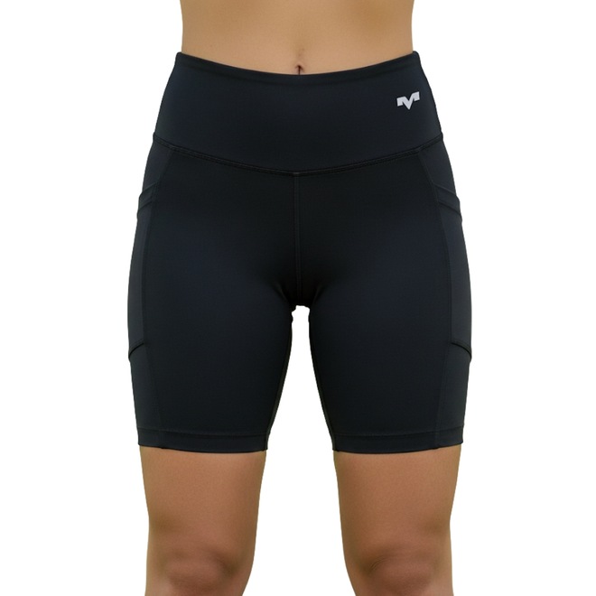 Bermuda Mup Light Preto - Feminino - Foto 1