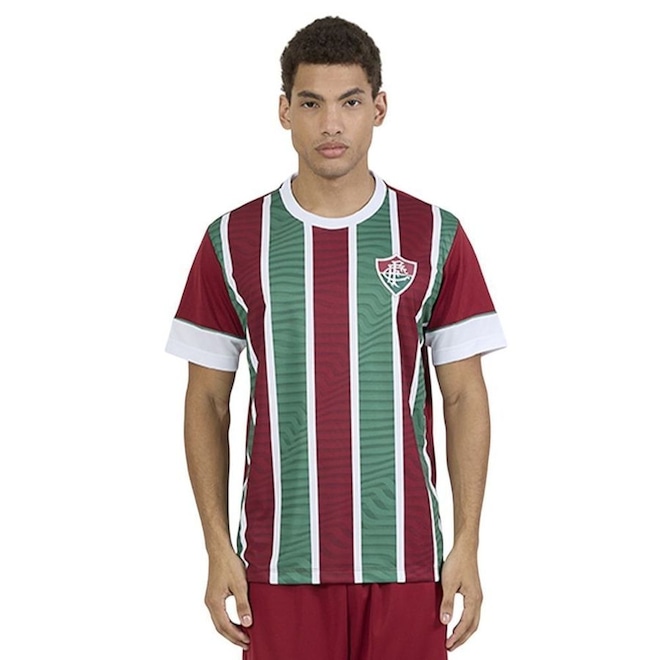 Camisa Braziline Fluminense Chiado Masculina - Foto 1