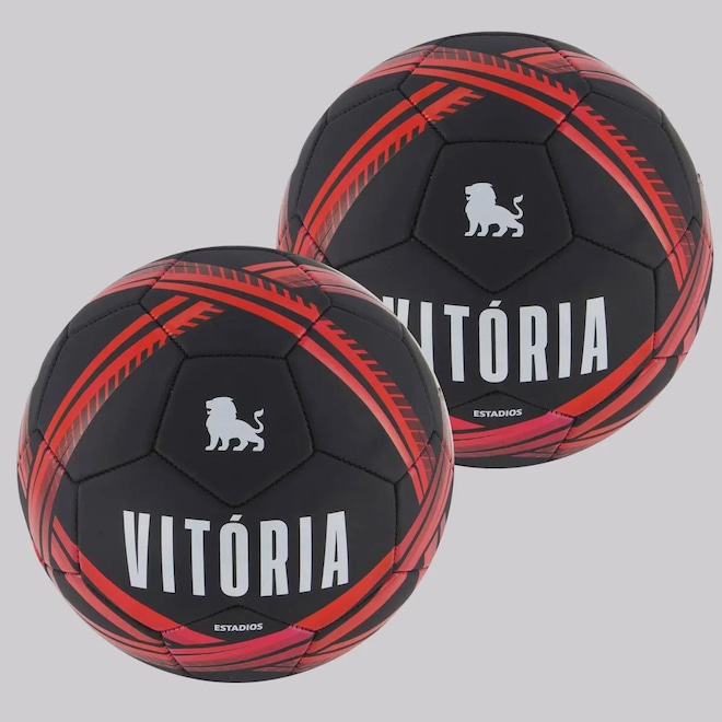 Kit 2 Bolas de Campo Vitória Estádios 24 - Foto 1