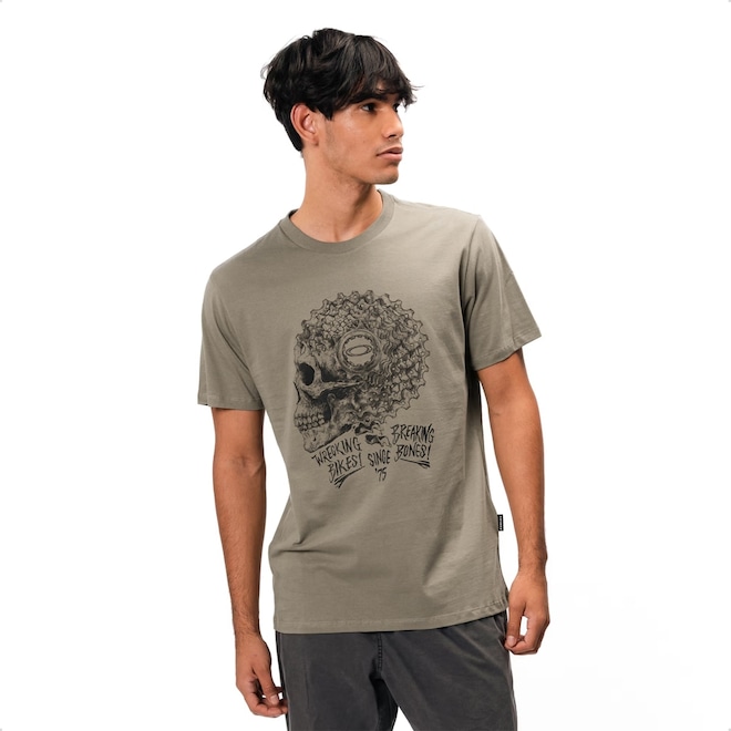 Camiseta Oakley Skull Wreck Tee Masculino - Foto 1