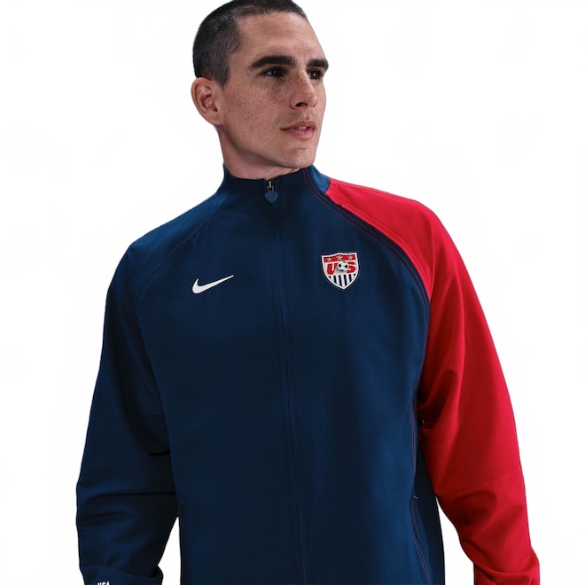 Jaqueta Estados Unidos Nike Reedição Total 90 Masculina - Foto 1