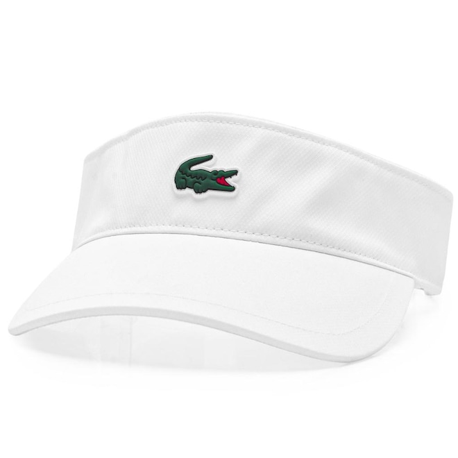 Viseira Lacoste Esportiva Unissex - Foto 1