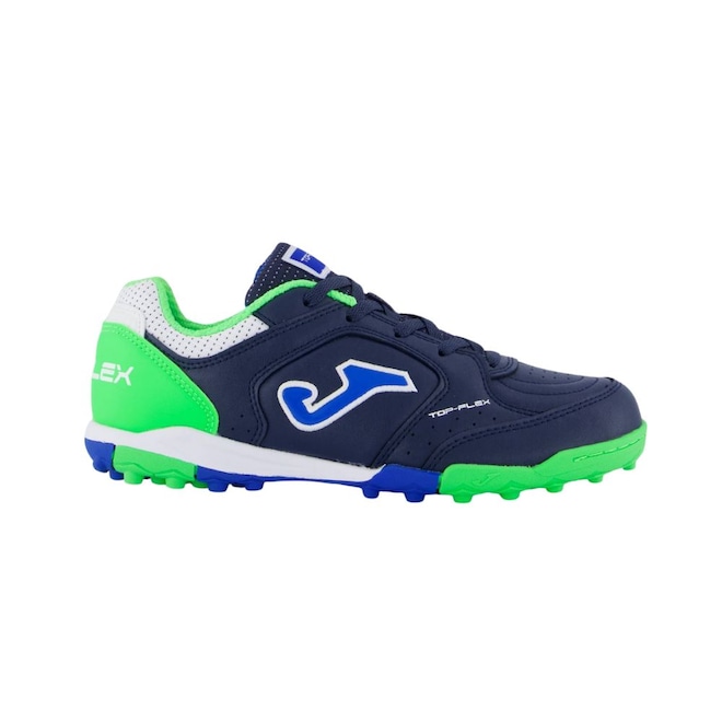 Chuteira de Society Joma Top Flex Infantil - Foto 1