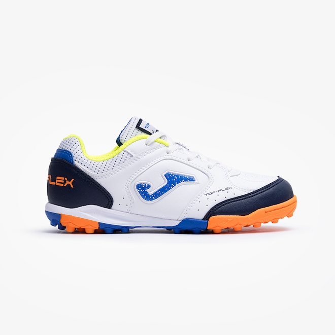 Chuteira de Society Joma Top Flex Infantil - Foto 1